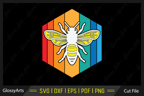 Bees Retro Vintage Svg Printable File Review