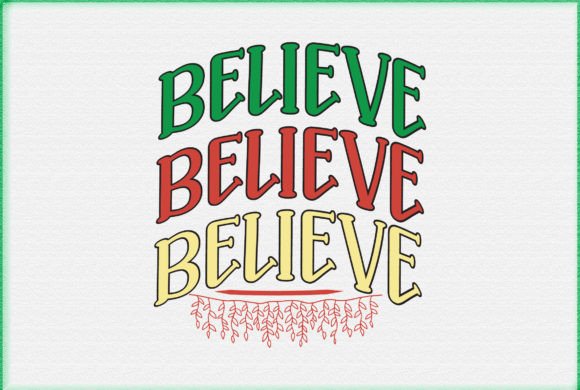 Believe,retro Christmas Svg Design Review