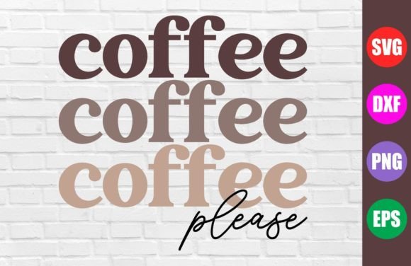 Coffee Please SVG Retro Coffee SVG Review
