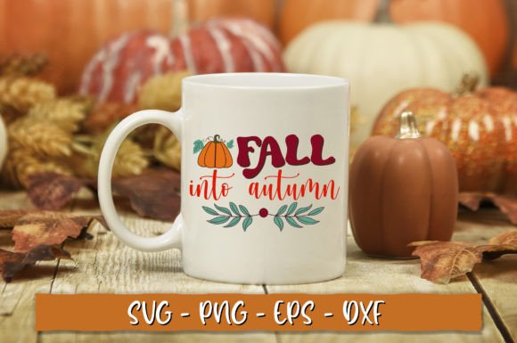 Fall into Autumn SVG, Retro Fall Review