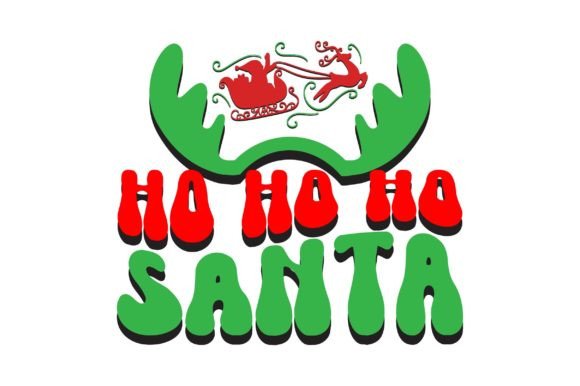 HO HO HO Santa Retro Christmas Svg Review