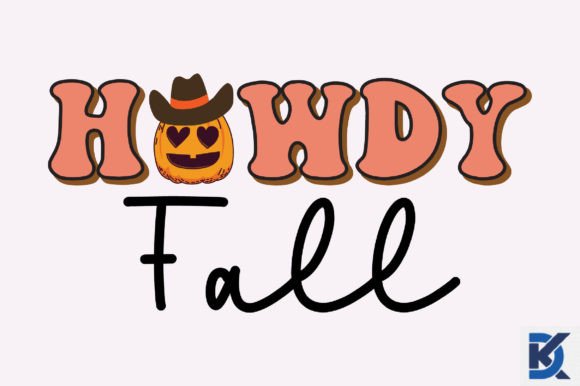 Howdy Fall SVG, Retro Halloween Pumpkin Review