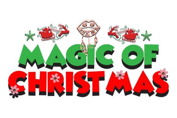 Magic of Christmas Retro Christmas Svg Review
