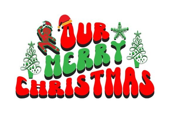 Our Merry Christmas Retro Christmas Svg Review