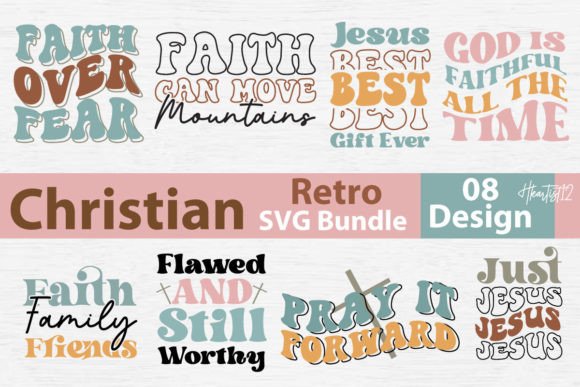 Retro Christian SVG Bundle Review