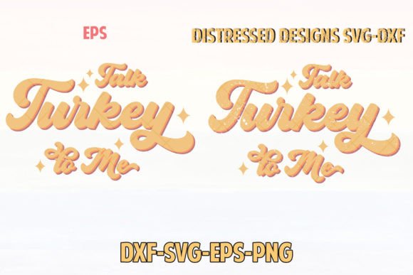 Talk Turkey to Me Thanksgiving SVG Retro Review